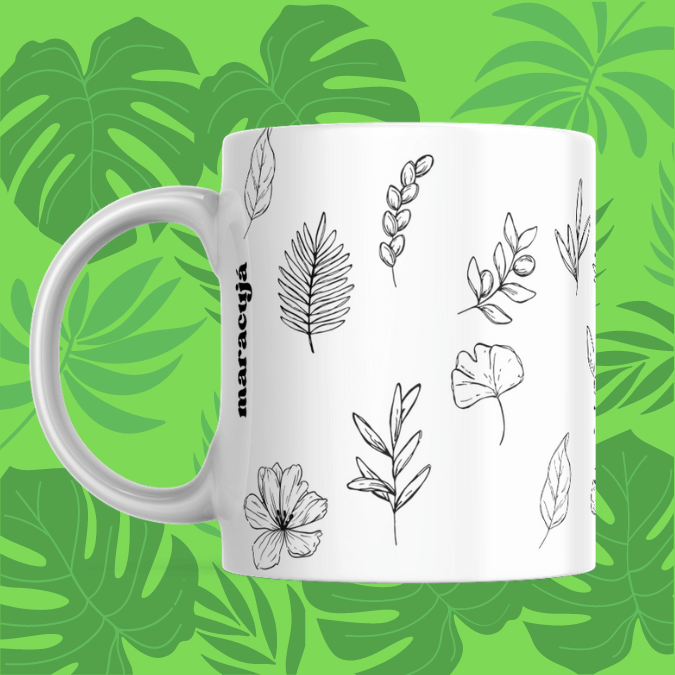 CANECA NATUREZA PLANTINHAS 2