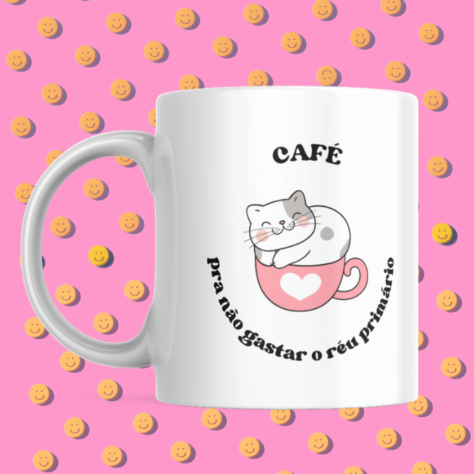 CANECA MOODS RÉU PRIMÁRIO CAFÉ