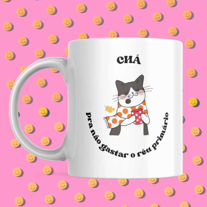 CANECA MOODS RÉU PRIMÁRIO CHÁ