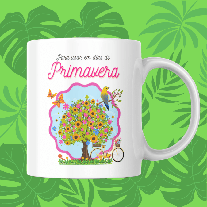 CANECA NATUREZA PRIMAVERA