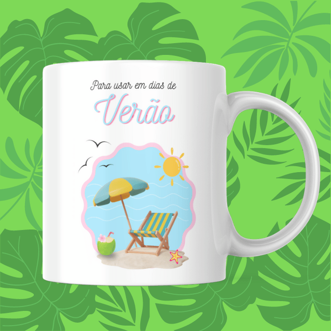 CANECA NATUREZA VERÃO