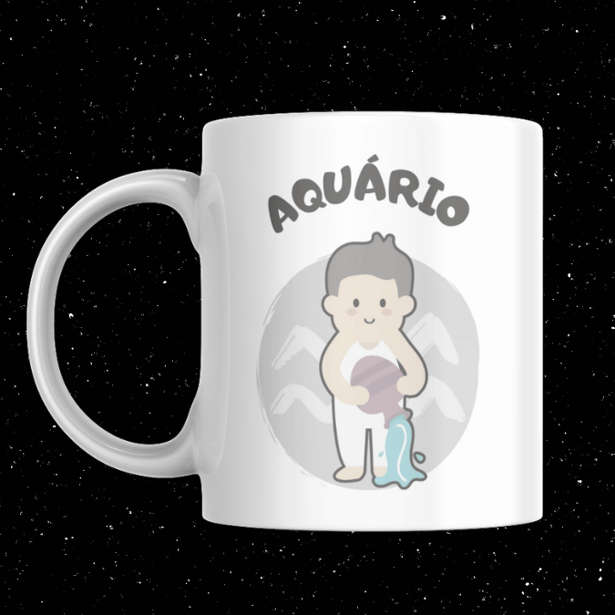 CANECA SIGNOS AQUÁRIO