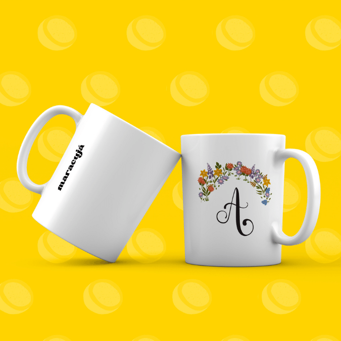 CANECA PERSONALIZADA SUA INICIAL 1