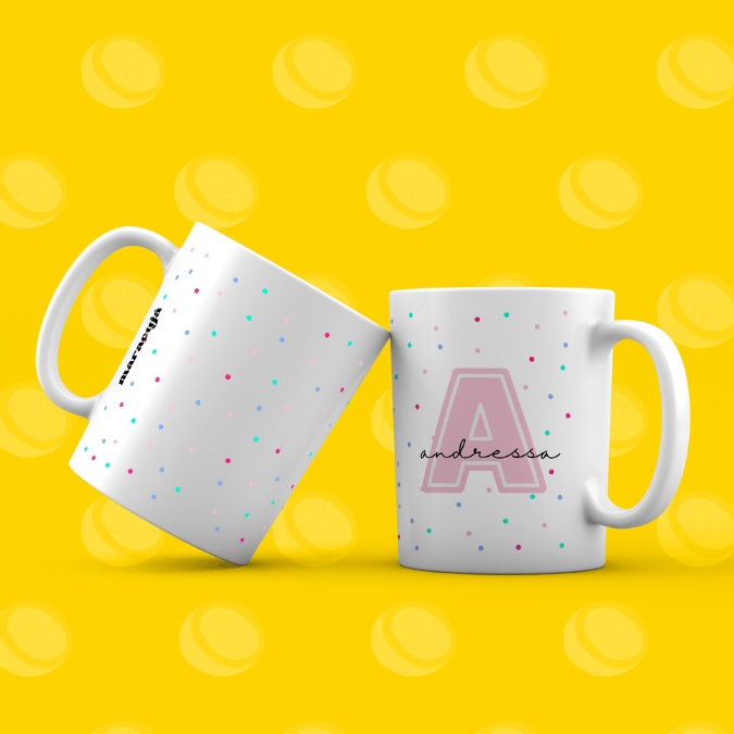 CANECA PERSONALIZADA SUA INICIAL 4