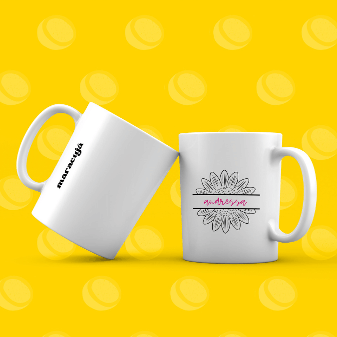 CANECA PERSONALIZADA SUA INICIAL 5