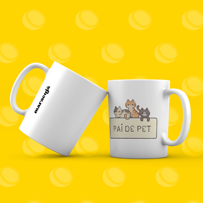 CANECA PETS PAI DE PET